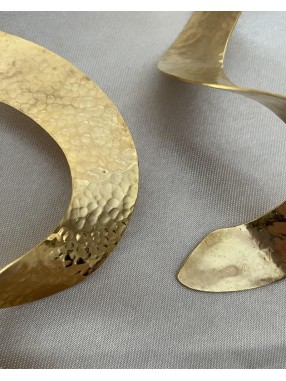 BOUCLES D'OREILLES ONDULEES