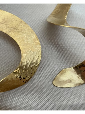 BOUCLES D'OREILLES ONDULEES