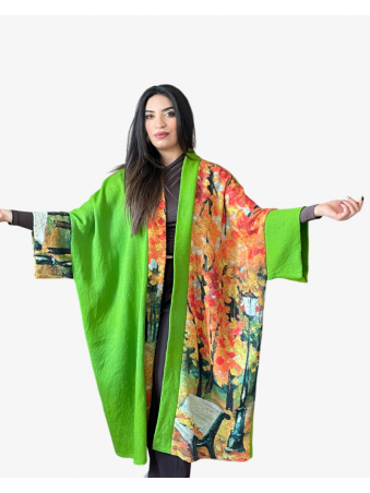 ABEYA MUSE D'AUTOMNE AVEC ECHARPE