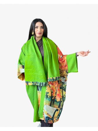 ABEYA MUSE D'AUTOMNE AVEC ECHARPE