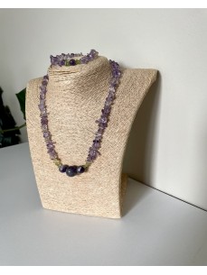 PARURE AMETHYSTE CHIPS 2