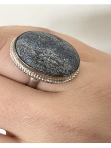 BAGUE OVALE LAPIS LAZULI 2