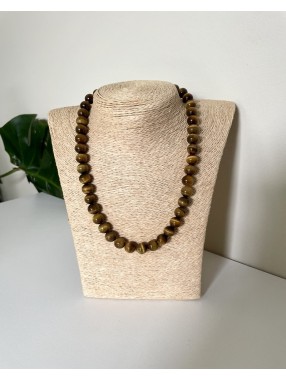 COLLIER ŒIL DE TIGRE