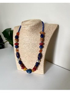 COLLIER MURANO & LAPIS LAZULI 2
