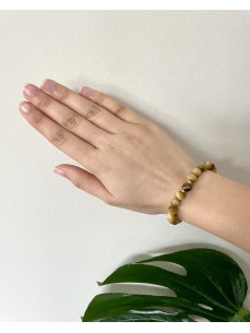 BRACELET BOULES OEIL DE TIGRE