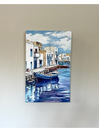 TABLEAU VIEUX PORT KSSIBA