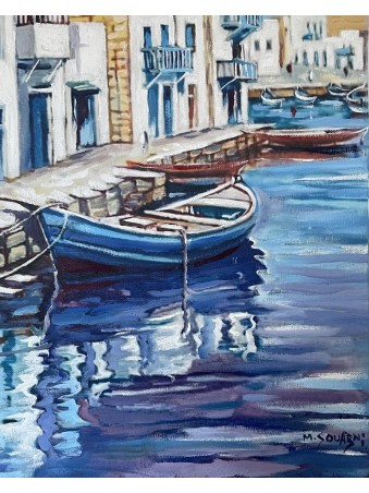 TABLEAU VIEUX PORT KSSIBA