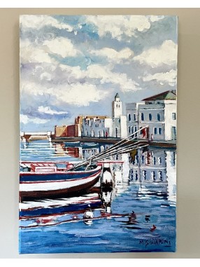 TABLEAU VIEUX PORT KSSIBA