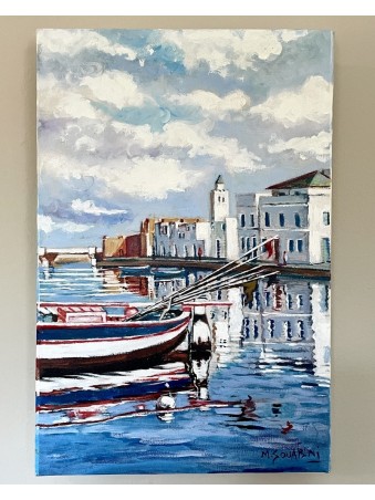 TABLEAU VIEUX PORT KSSIBA
