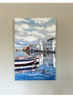 TABLEAU VIEUX PORT KSSIBA