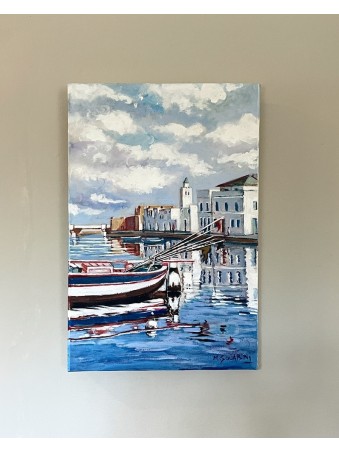 TABLEAU VIEUX PORT KSSIBA