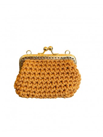 PORTE MONNAIE EN MACRAME