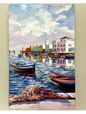 TABLEAU VIEUX PORT KSSIBA