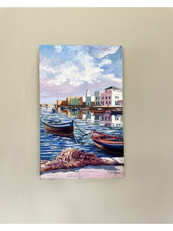 TABLEAU VIEUX PORT KSSIBA