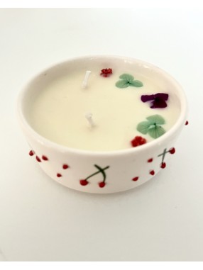 BOUGIE EN CERAMIQUE JASMIN NOIR