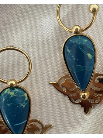 BOUCLES D'OREILLES ARABESQUE