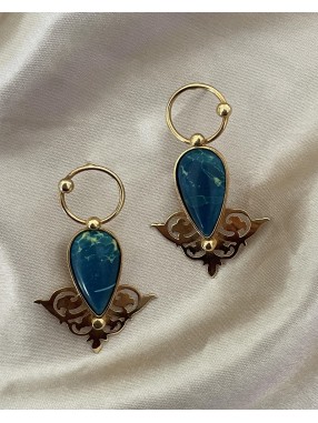 BOUCLES D'OREILLES ARABESQUE