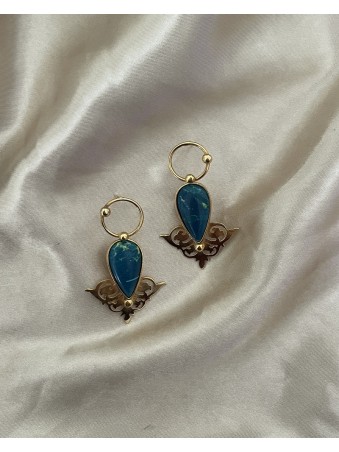 BOUCLES D'OREILLES ARABESQUE