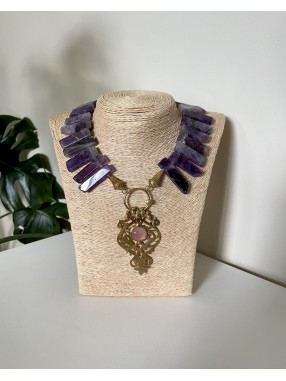 COLLIER AMETHYSTE ROYALE