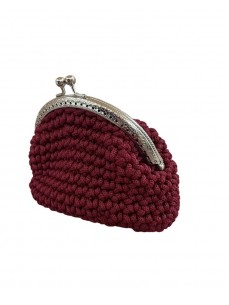 PORTE MONNAIE EN MACRAME ARRONDIE 2