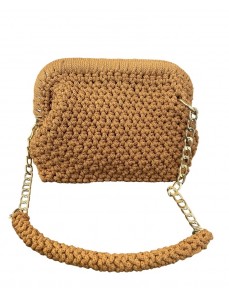 POCHETTE EN MACRAME FERMOIRE CLASSIQUE 2