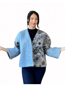 VESTE NUAGE BLEU