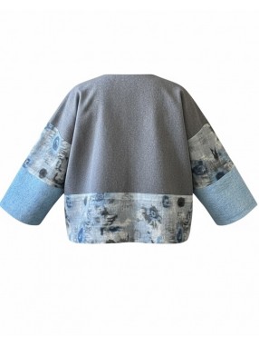 VESTE NUAGE BLEU