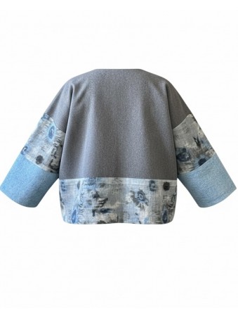 VESTE NUAGE BLEU