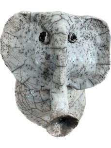 ELEPHANT EN  RAKU 2