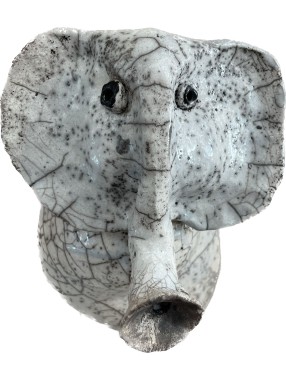 ELEPHANT EN  RAKU