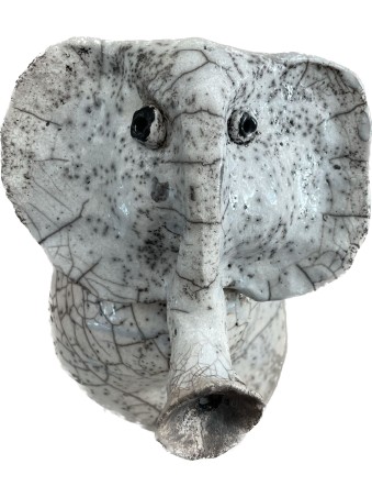 ELEPHANT EN  RAKU