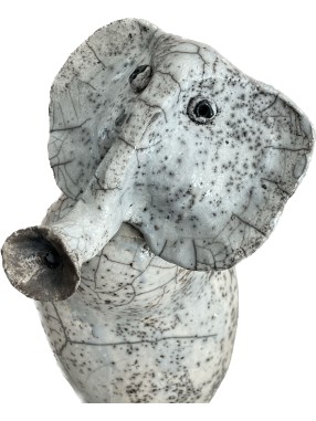 ELEPHANT EN  RAKU