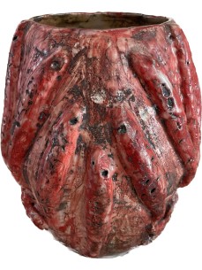 VASE EN RAKU