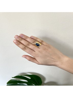 BAGUE LAPIS LAZOULI