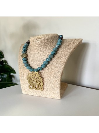 COLLIER AGATE VERSET