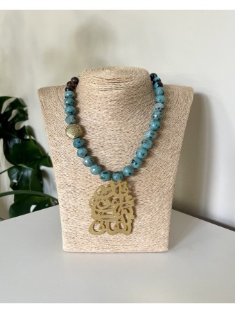 COLLIER AGATE VERSET