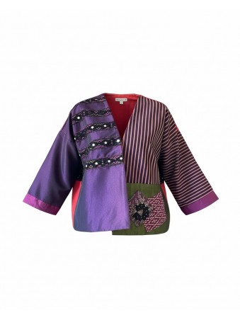 VESTE PATCH D'ART