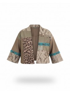 VESTE TERRE ET DENTELLE