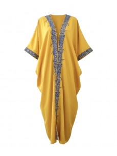 ABEYA EN SATIN DE SOIE