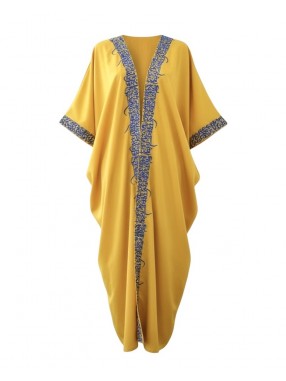 ABEYA EN SATIN DE SOIE
