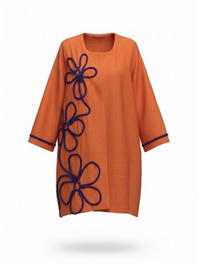 VESTE MARGUERITE HAYEK ORANGE