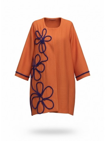 VESTE MARGUERITE HAYEK ORANGE