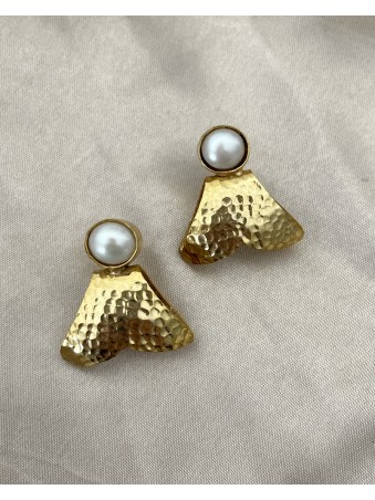 BOUCLES D'OREILLES QUEUE DE POISSON