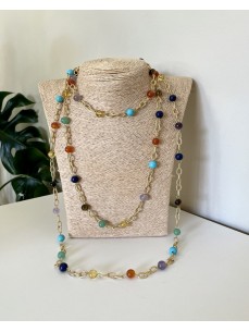 SAUTOIR LES SEPT CHAKRA