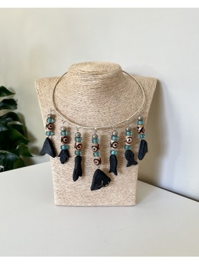 CERCEAU AMBER ET VERRE MURANO