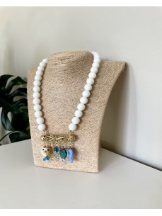 COLLIER CALCITE BLANCHE 2