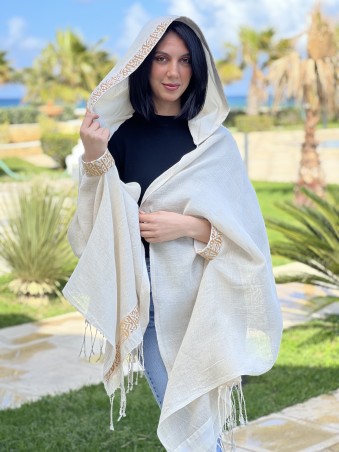 ETOLE AVEC CAPUCHE ET MANCHES